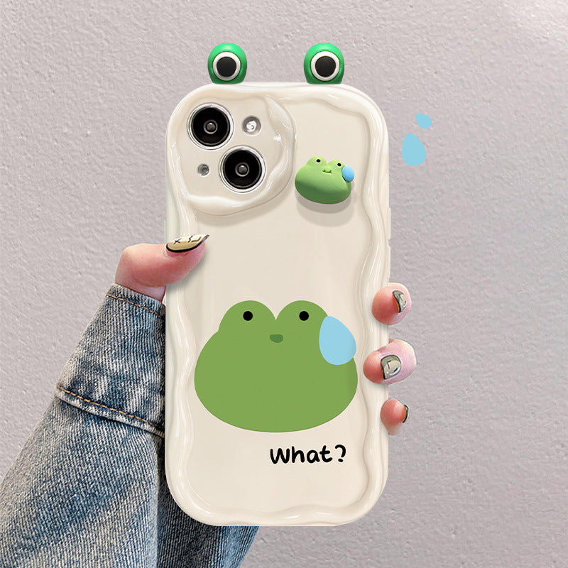 🐸 Cute Frog Squishy Phone Case