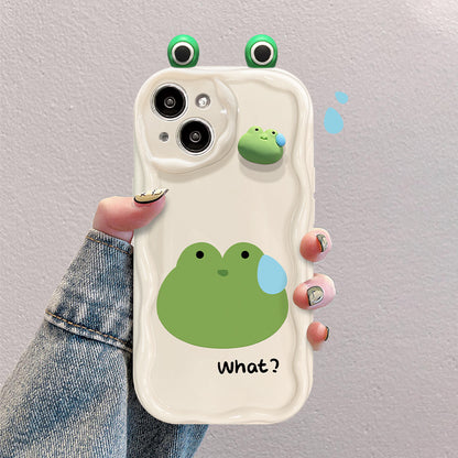🐸 Cute Frog Squishy Phone Case
