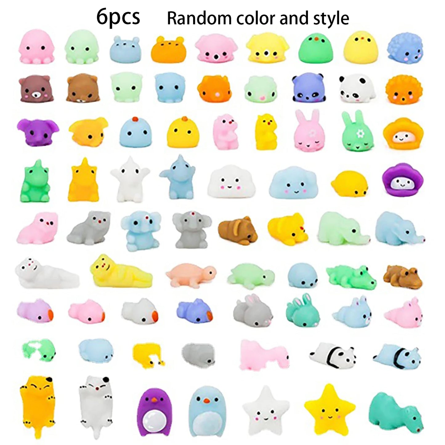 😳 Cute Animal Squishies Pack