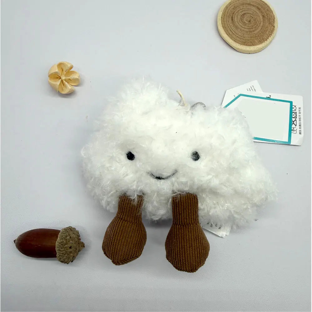 🧸 Cute Plush Keychain Charms