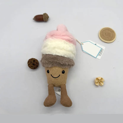 🧸 Cute Plush Keychain Charms
