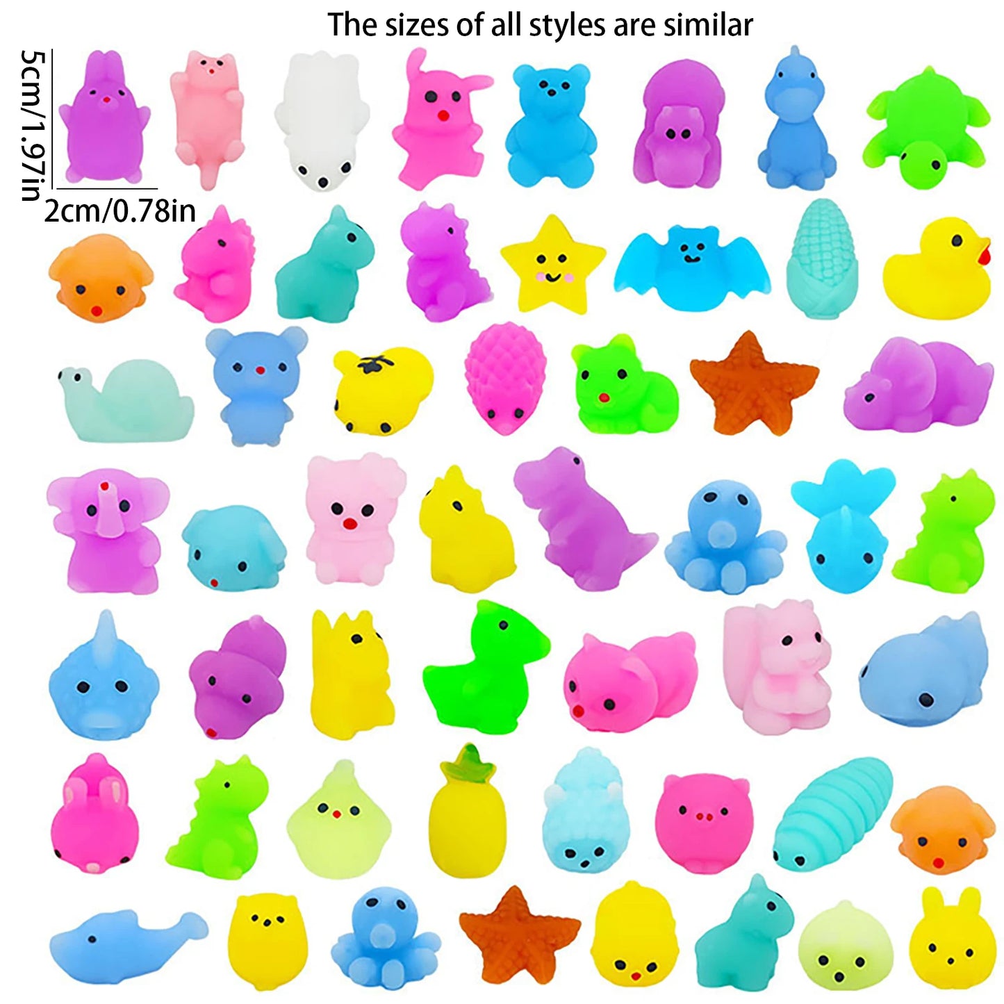 😳 Cute Animal Squishies Pack
