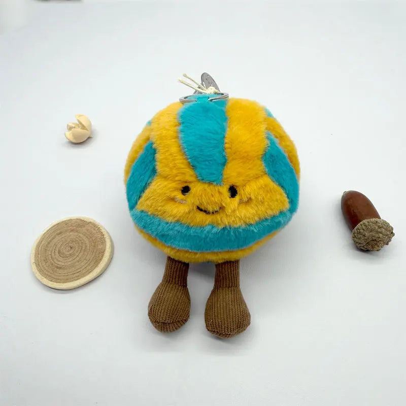 🧸 Cute Plush Keychain Charms