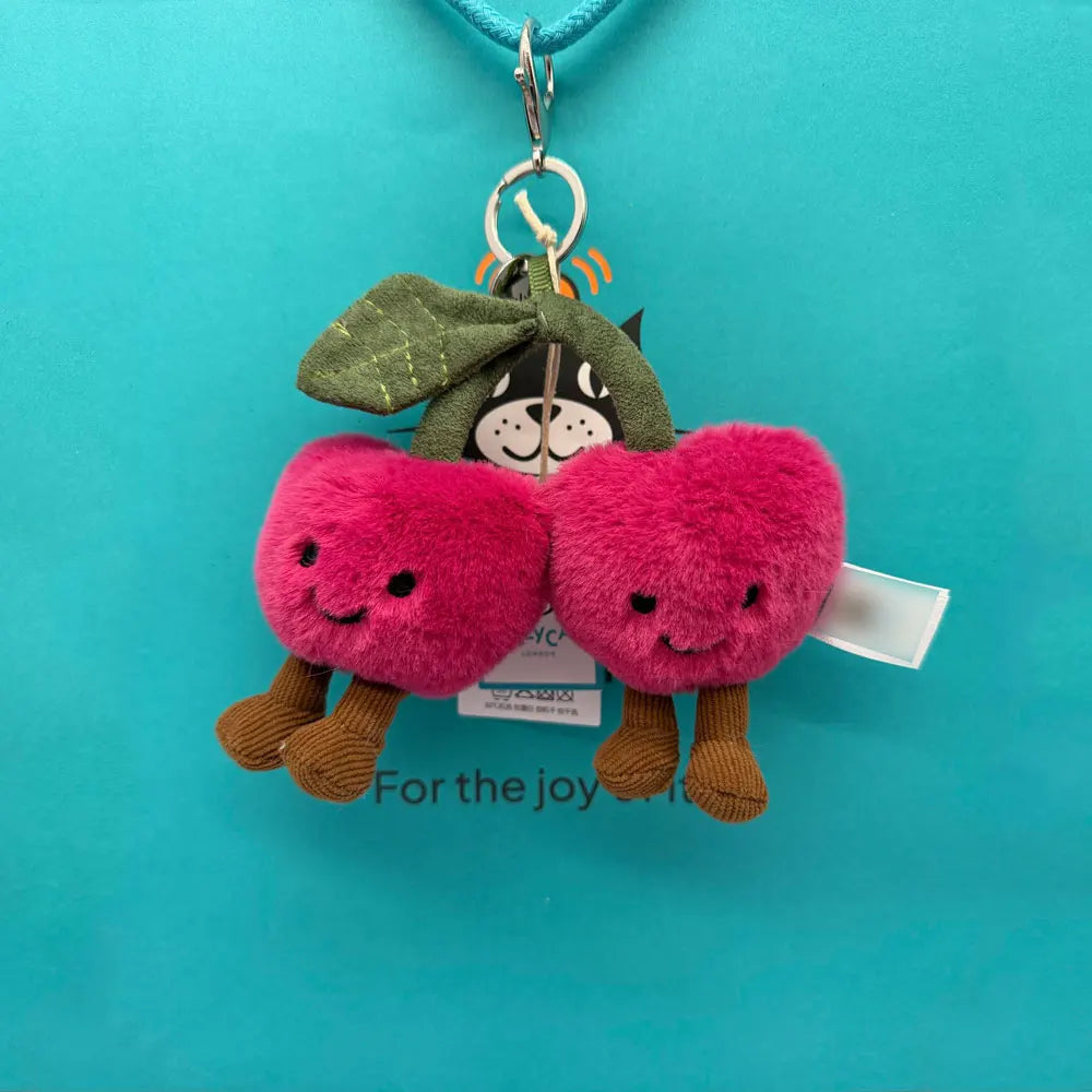 🧸 Cute Plush Keychain Charms