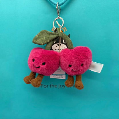 🧸 Cute Plush Keychain Charms