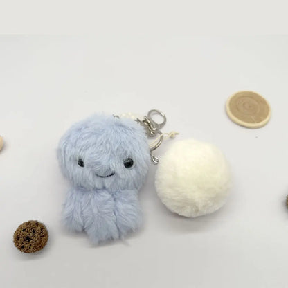 🧸 Cute Plush Keychain Charms