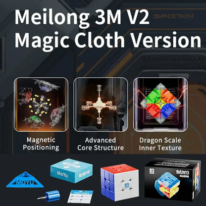 🧩 MOYU 3x3 Magnetic Speed Cube