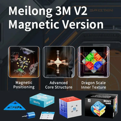🧩 MOYU 3x3 Magnetic Speed Cube