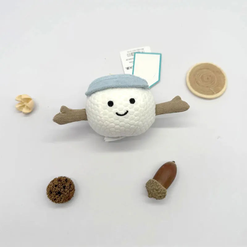 🧸 Cute Plush Keychain Charms