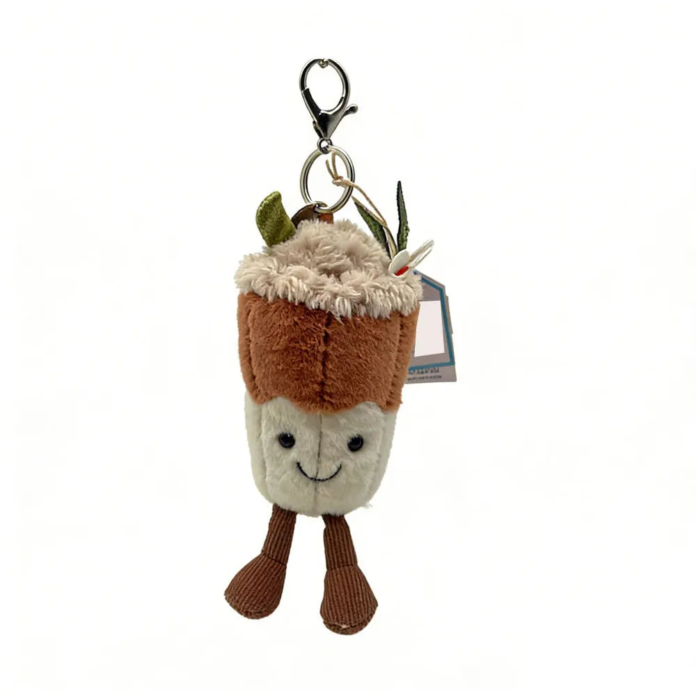 🧸 Cute Plush Keychain Charms