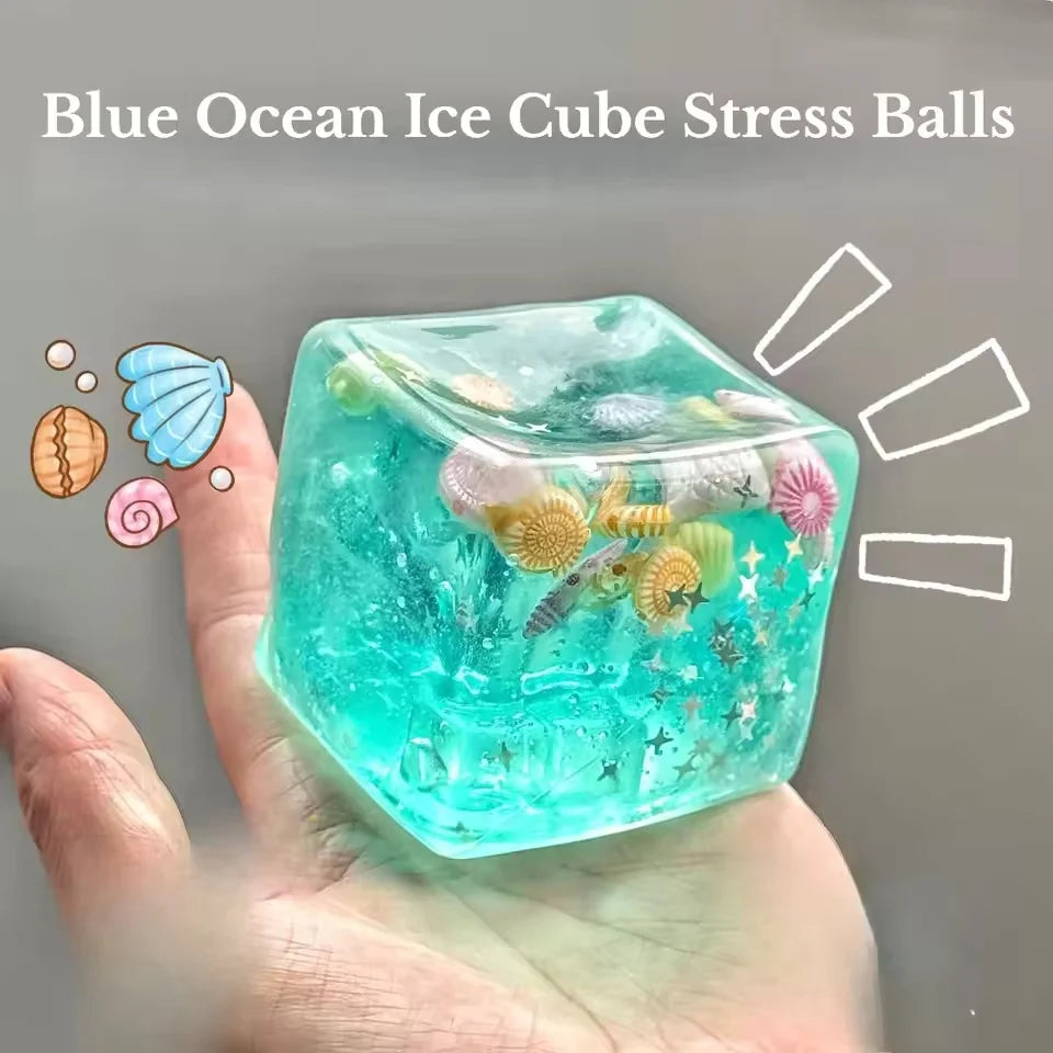 😳 Ocean Cube Squishy