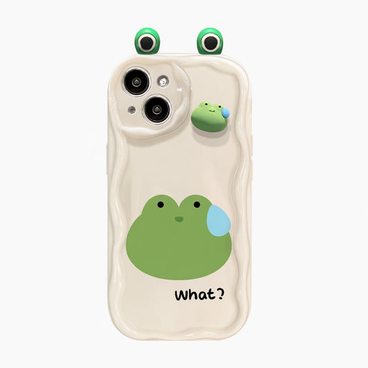 🐸 Cute Frog Squishy Phone Case