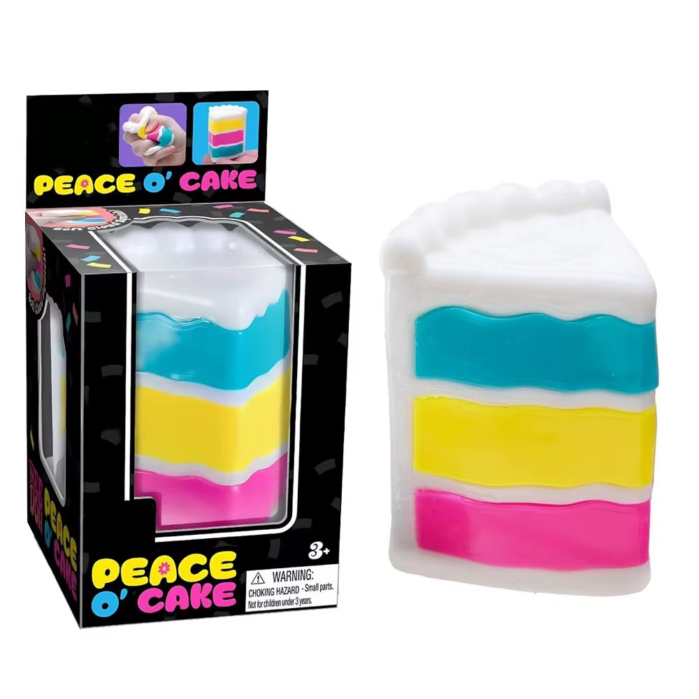 🍰 NeeDoh Peace Cake Squishy