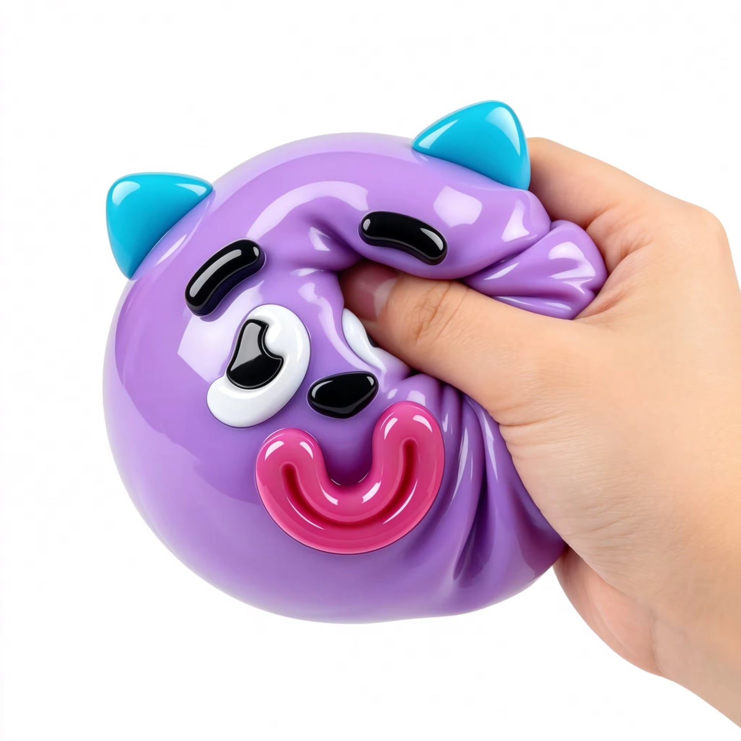 😳 Smushers Dog Face Squishy Toy